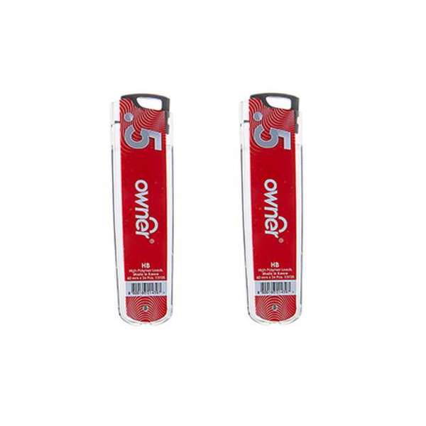 نوک مداد نوکی 0.9 میلی متری اونر طرح 13105 مدل High Polymer بسته 2 عددی نوک مداد نوکی 0.9 میلی متری اونر طرح 13105 مدل High Polymer بسته 2 عددی