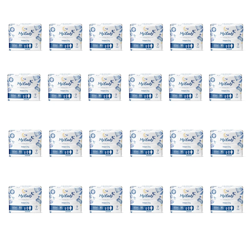 نوار بهداشتی مای لیدی مدل Instant Dry سایز خیلی بزرگ بسته 24 عددی