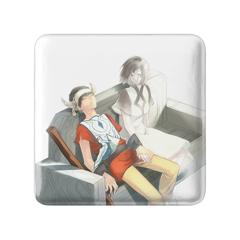 مگنت خندالو طرح بازی ایکو (Ico) مدل مربعی کد 35573