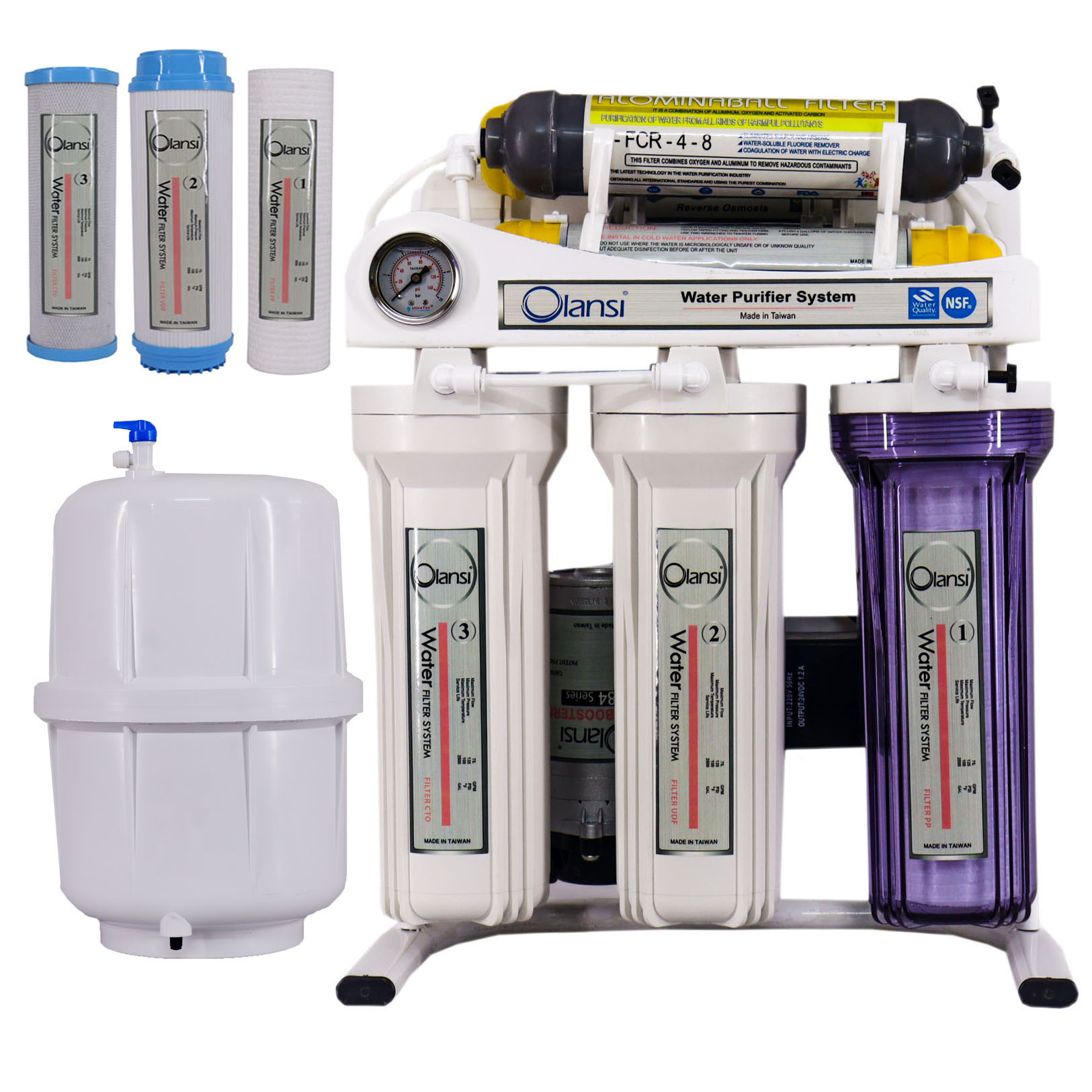 دستگاه تصفیه کننده آب اولانسی مدل RO-ATL9700 به همراه فیلتر مجموعه 3 عددی