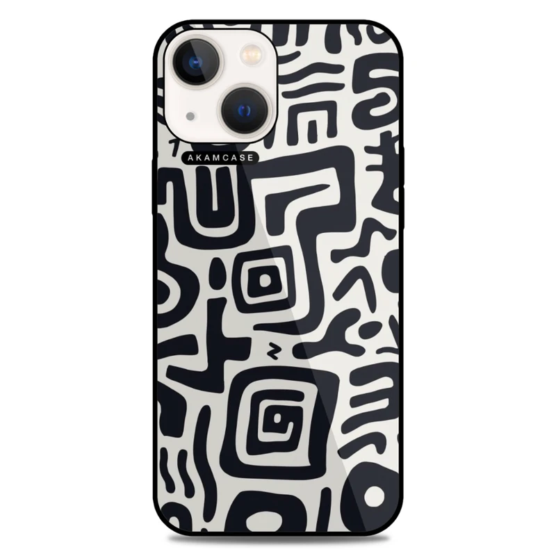 کاور آکام مدل AMC-WA13-DOODLE7 مناسب برای گوشی موبایل اپل iPhone 13