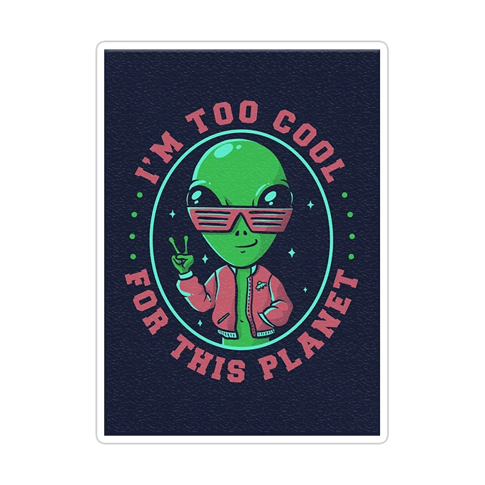 استیکر تزئینی موبایل و تبلت ماسا دیزاین مدل AS139 ALIEN