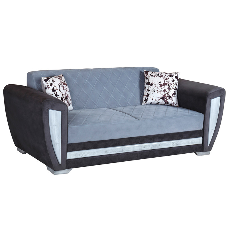 مبل راحتی 3 نفره چشمه نور کد MA-307/3-WT-BL