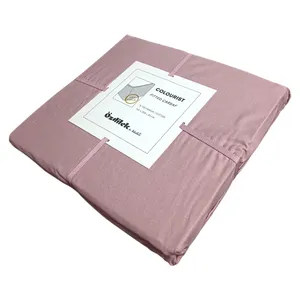 ملحفه ازدیلک مدل Colourist Acik Pembe کشدار دو نفره سایز 160×200 سانتی متر