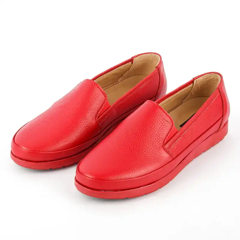 کفش روزمره زنانه پاتن چرم آفتاب مدل N902