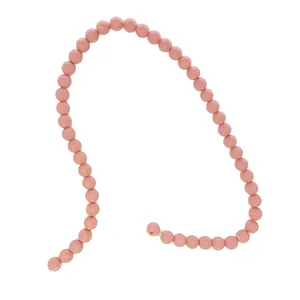 مهره دستبند مدل mapel_gol بسته 45 عددی