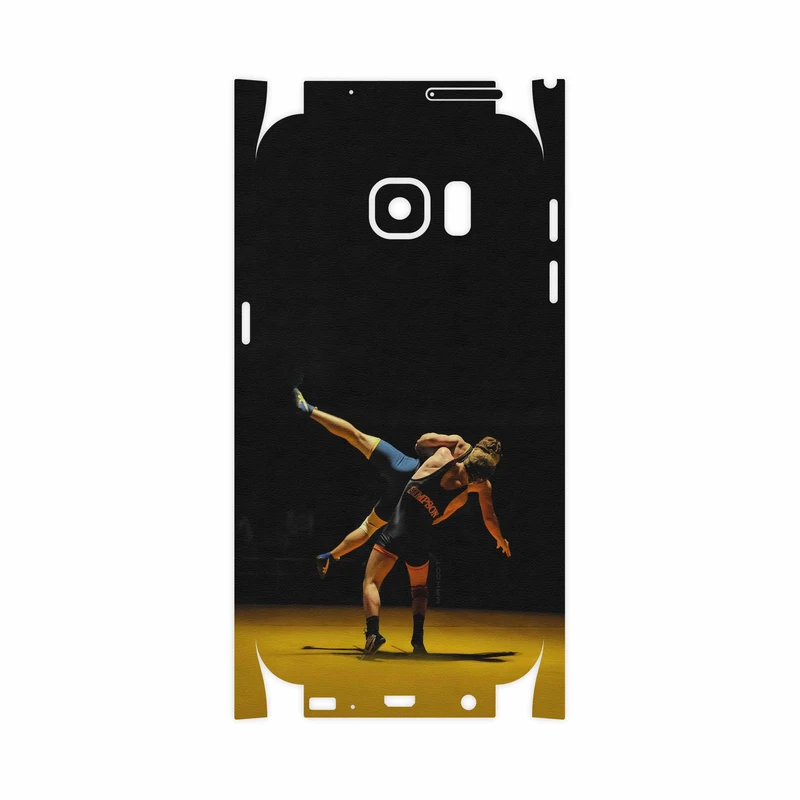 برچسب پوششی ماهوت مدل Wrestling-FullSkin مناسب برای گوشی موبایل سامسونگ Galaxy S7