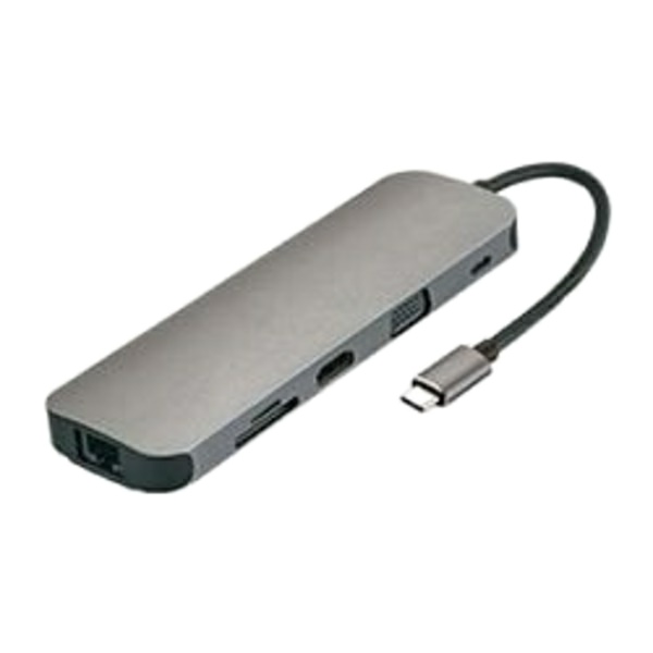 هاب 8 پورت USB-C مدل MN-404