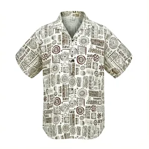 پیراهن آستین کوتاه یقه برگردان مردانه مدل 313 