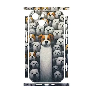 Remax cover sticker Leth model dog design suitable for Apple iPhone 13 mobile phone