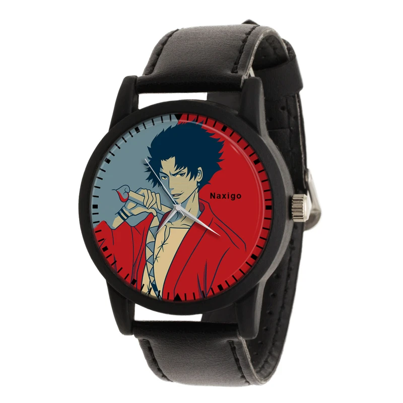 ساعت مچی عقربه ای ناکسیگو مدل Samurai Champloo کد LF13231