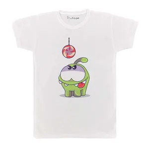 تی شرت بچگانه پرمانه طرح om nom کد pmt.2684