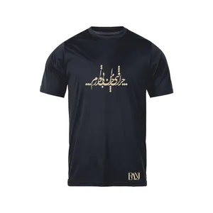 تی شرت آستین کوتاه مردانه رانژ مدل چرا رفتی چرا من بی قرارم 003-23RA06 رنگ مشکی