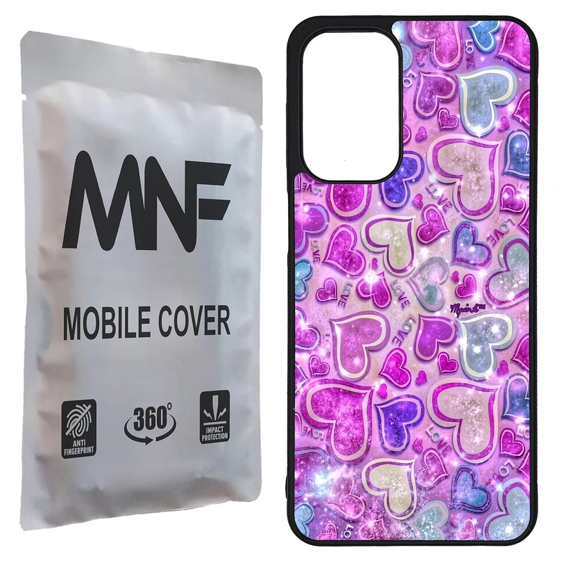 کاور ام ان اف طرح قلبی LOVE کد P-019 مناسب برای گوشی موبایل سامسونگ Galaxy A23 / A23 5G