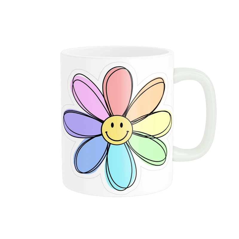 ماگ پاد آفرین طرح گل کد 5062