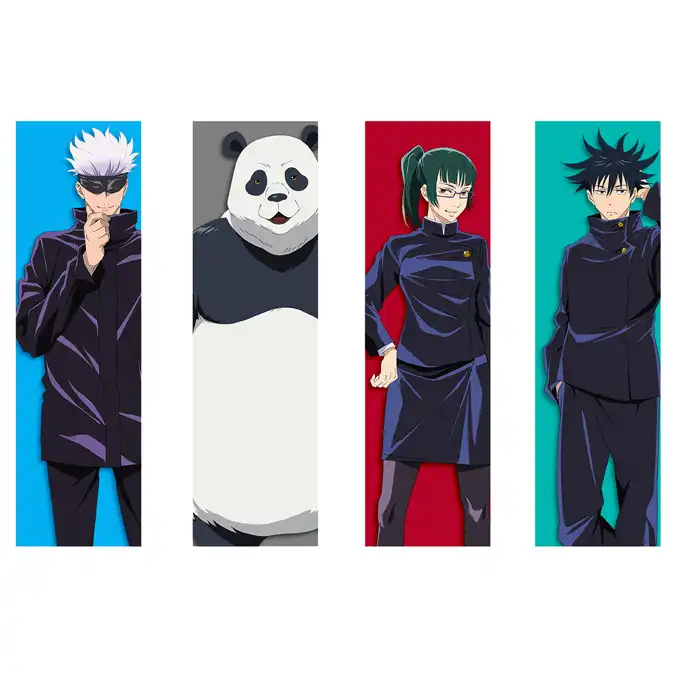 نشانگر کتاب مدل انیمه جوجوتسو کایسن بسته 8 عددی