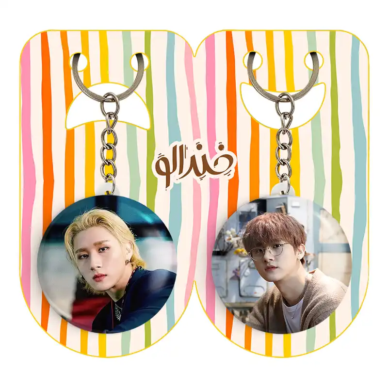 جاکلیدی خندالو مدل آی ام گروه مانستا اکس MONSTA X کد 2112421118 مجموعه 2 عددی