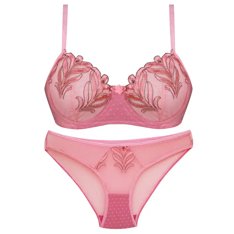 ست شورت و سوتین زنانه کارنا رز مدل فنردار کد 3389-19 رنگ کالباسی