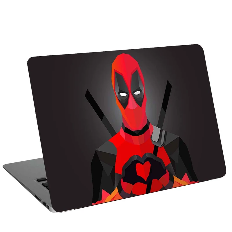 استیکر لپ تاپ طرح deadpool کد G-1339 مناسب برای لپ تاپ 15.6 اینچ 