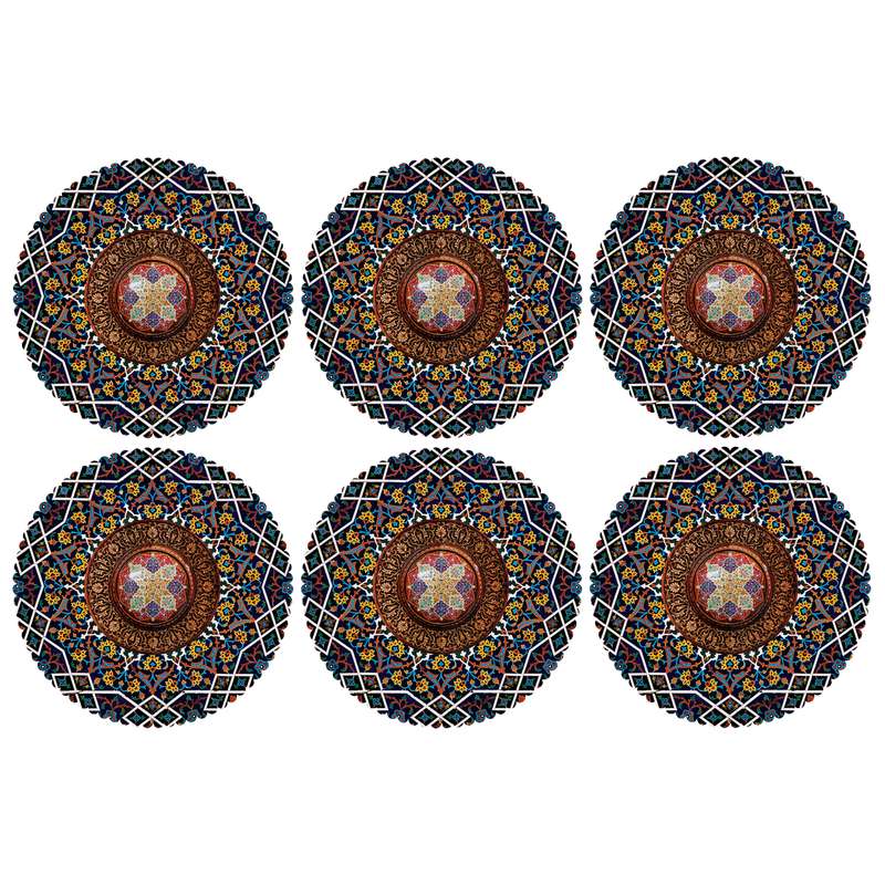 زیربشقابی مدل U2-42413 بسته 6 عددی