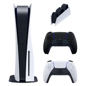کنسول بازی سونی مدل PlayStation 5 ظرفیت 825 گیگابایت ریجن اروپا 1216A به همراه دسته اضافه و پایه شارژر