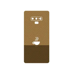 MAHOOT Minimal Cup of Coffee Icon Cover Sticker for Samsung Galaxy Note 9