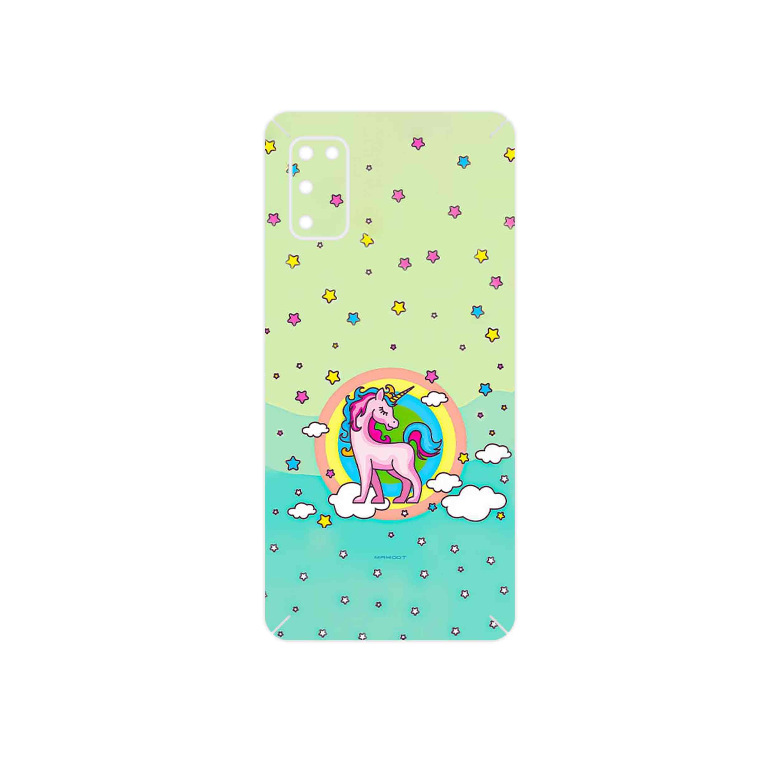 برچسب پوششی ماهوت مدل Rainbow unicorn adventure مناسب برای گوشی موبایل سامسونگ Galaxy A41
