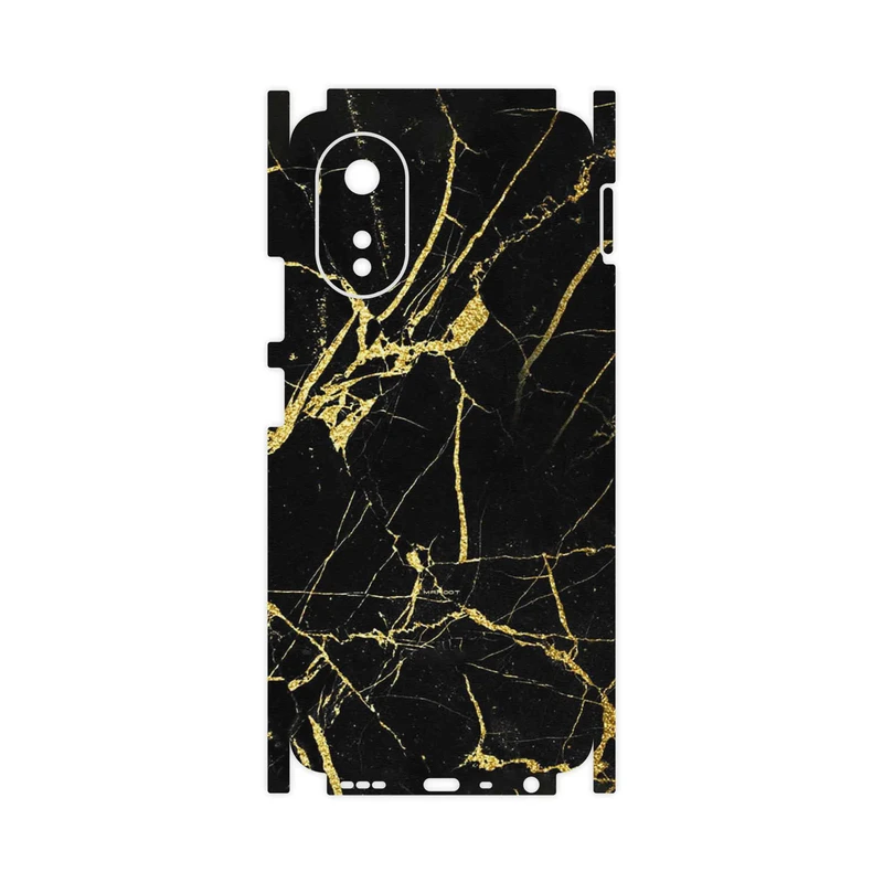 برچسب پوششی ماهوت مدل Graphite_Gold_Marble-FullSkin مناسب برای گوشی موبایل اپو A38