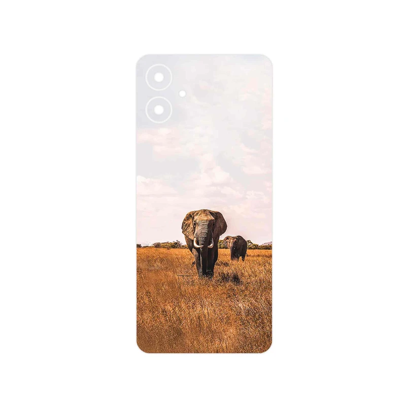 برچسب پوششی ماهوت مدل Elephant مناسب برای گوشی موبایل سامسونگ Galaxy A06