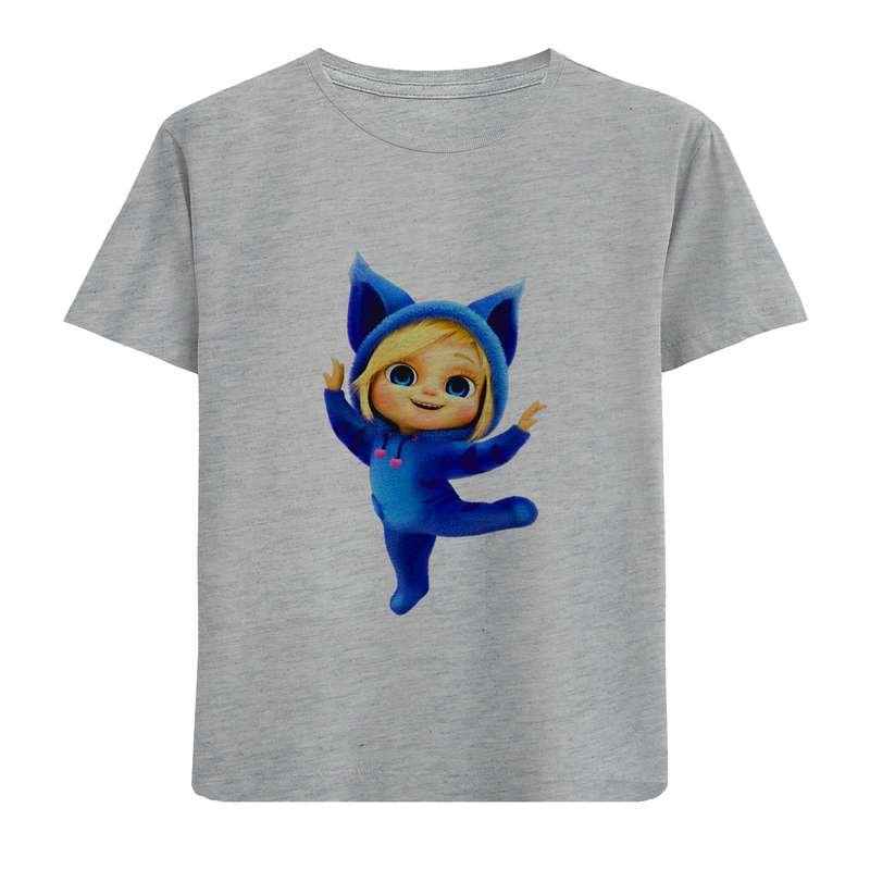 تی شرت آستین کوتاه بچگانه مدل دختر D210