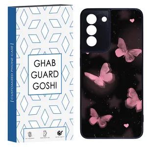 کاور قاب گارد گوشی طرح پروانه کد TPU-182 مناسب برای گوشی موبایل سامسونگ Galaxy S21 fe