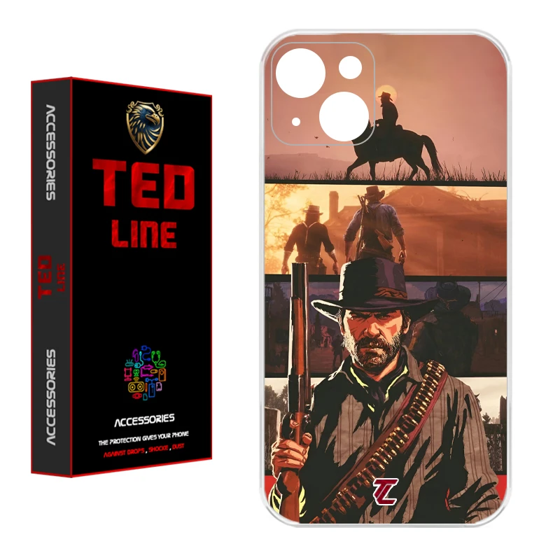 کاور تدلاین طرح رد دد ریدمپشن کد 1201 مناسب برای گوشی موبایل اپل Iphone 13 / 14