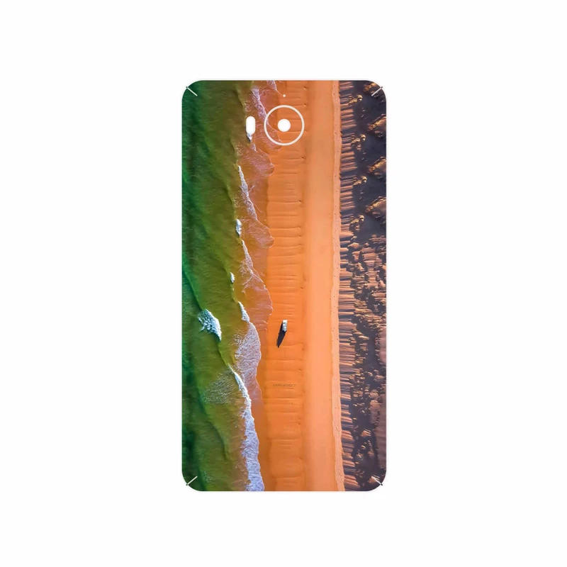 برچسب پوششی ماهوت مدل Beach and Green Sea مناسب برای گوشی موبایل هوآوی Y5 2017
