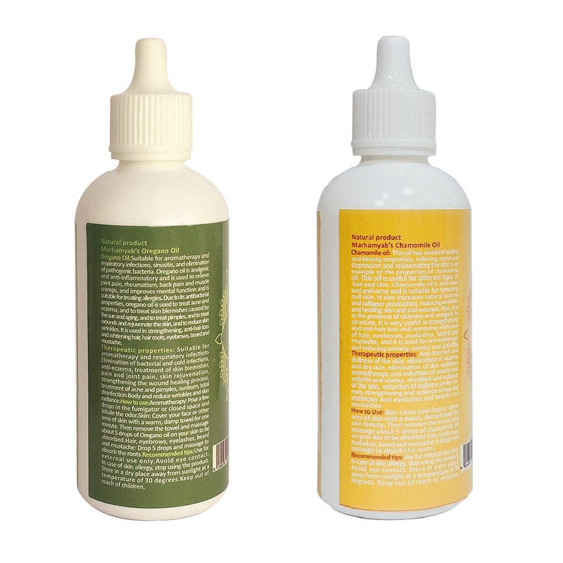 روغن بدن مرهم یاب مدل گل بابونه و پونه کوهی حجم 80 میلی لیتر مجموعه 2 عددی