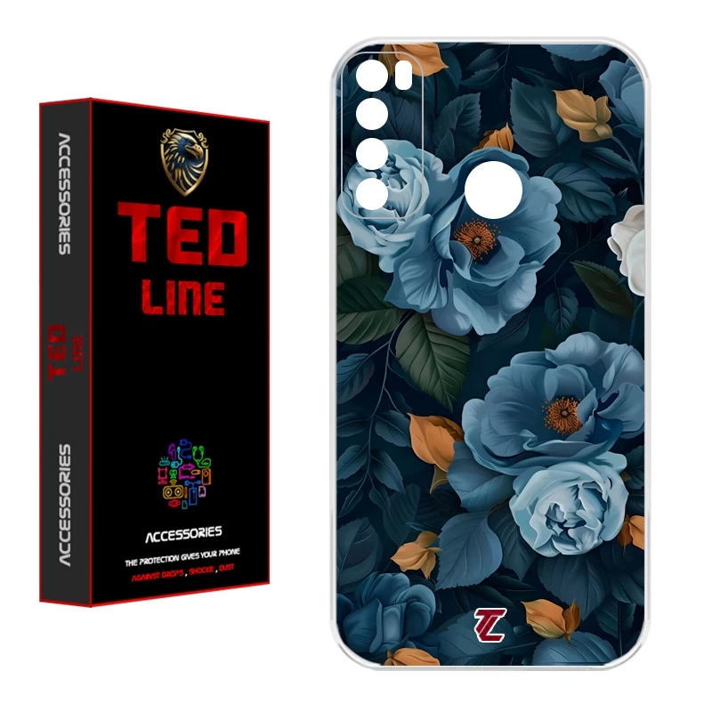 کاور تدلاین طرح گل کد 1227 مناسب برای گوشی موبایل شیائومی Redmi Note 8