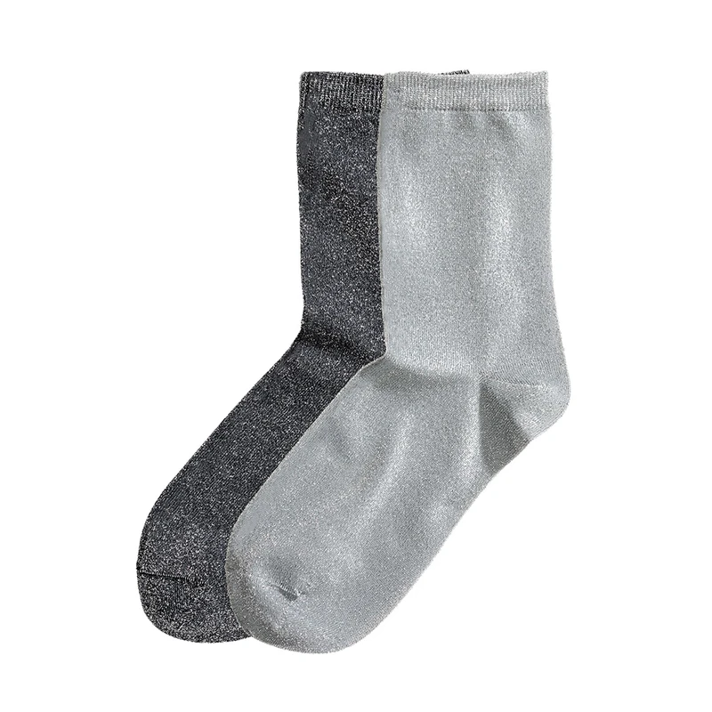 جوراب زنانه اچ اند ام مدل 0408569 مجموعه دو عددی