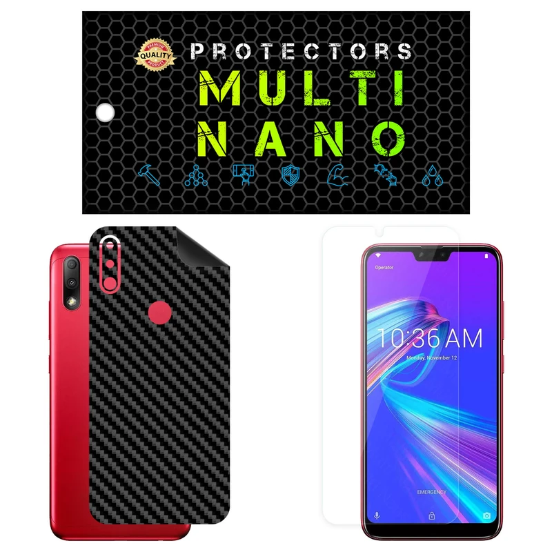 محافظ صفحه نمایش مولتی نانو مدل X-SFC مناسب برای گوشی موبایل ایسوس Zenfone Max Plus M2 / ZB634KL به همراه برچسب پوششی