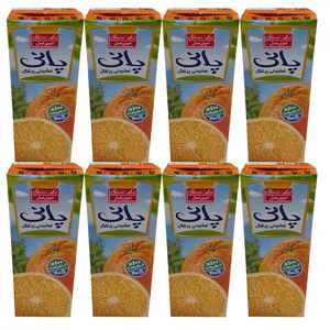 آبمیوه پرتقال پانی شیرین عسل - 200 میلی لیتر بسته 8 عددی