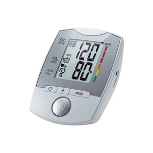 فشارسنج دیجیتال بازویی گلامور مدل hl858gc با نمایشگر lcd، حافظه ۴۰ رکورد، 3 پروفایل کاربر و دو کاف بزرگ و کوچک