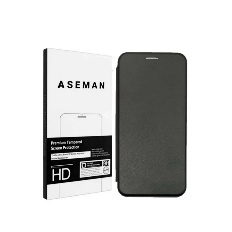 کیف کلاسوری آسمان مدل چرمی 08 مناسب برای گوشی موبایل شیائومی Pocom3pro