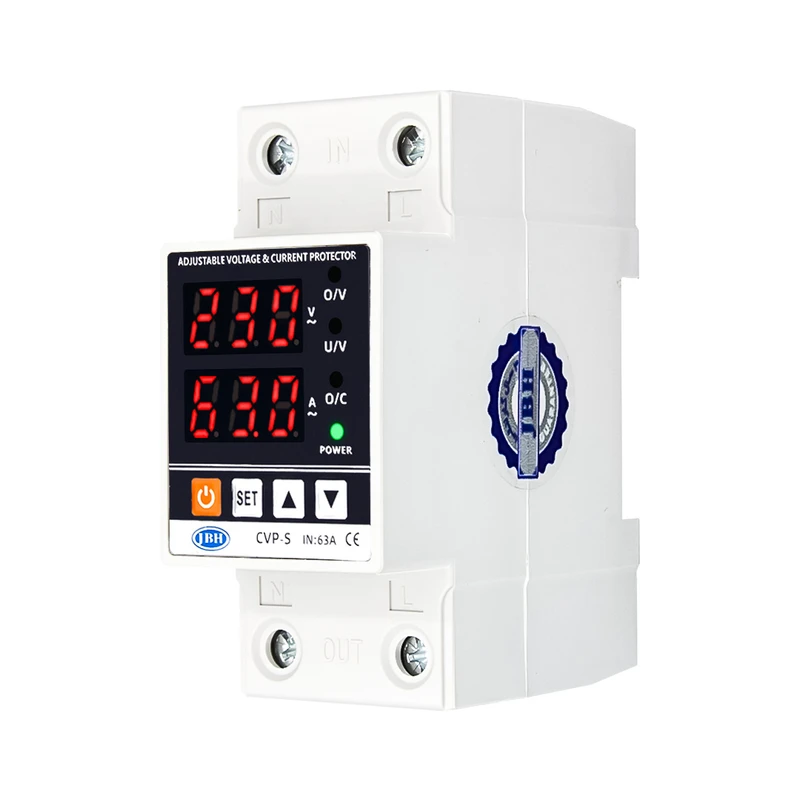 محافظ ولتاژ 63 آمپر جی بی اچ مدل CVP-S63