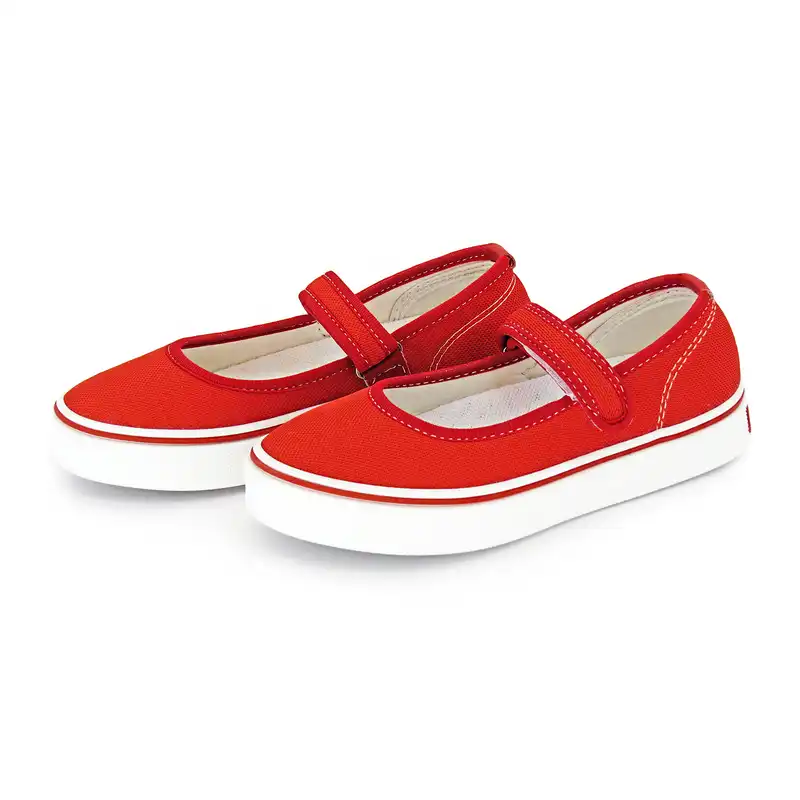 کفش دخترانه مدل عروسکی رنگ قرمز