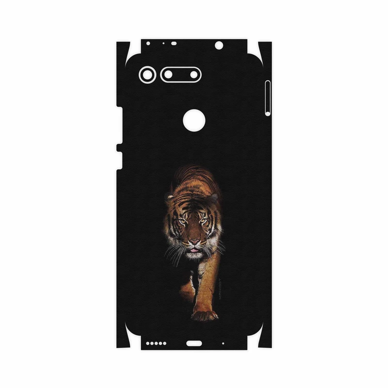 برچسب پوششی ماهوت مدل Wild Tiger-FullSkin مناسب برای گوشی موبایل آنر View 20