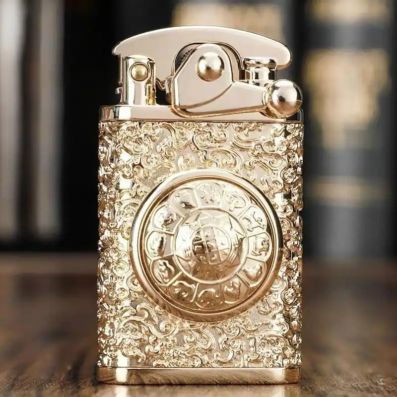 فندک زورو مدل Floral Pattern کد SN-LIZO-2101-32