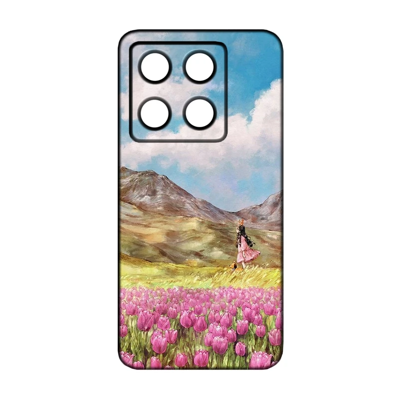 کاور طرح دخترانه کد 248 مناسب برای گوشی موبایل شیائومی redmi 14T