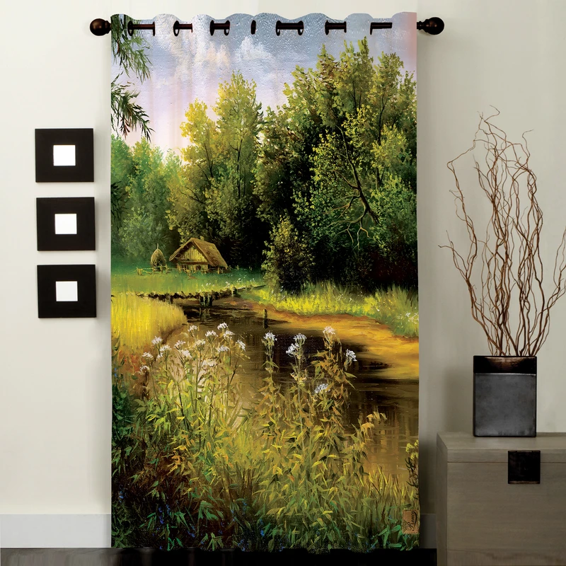 پرده رنس مدل CC1-50340 سایز 290x138 سانتی متر