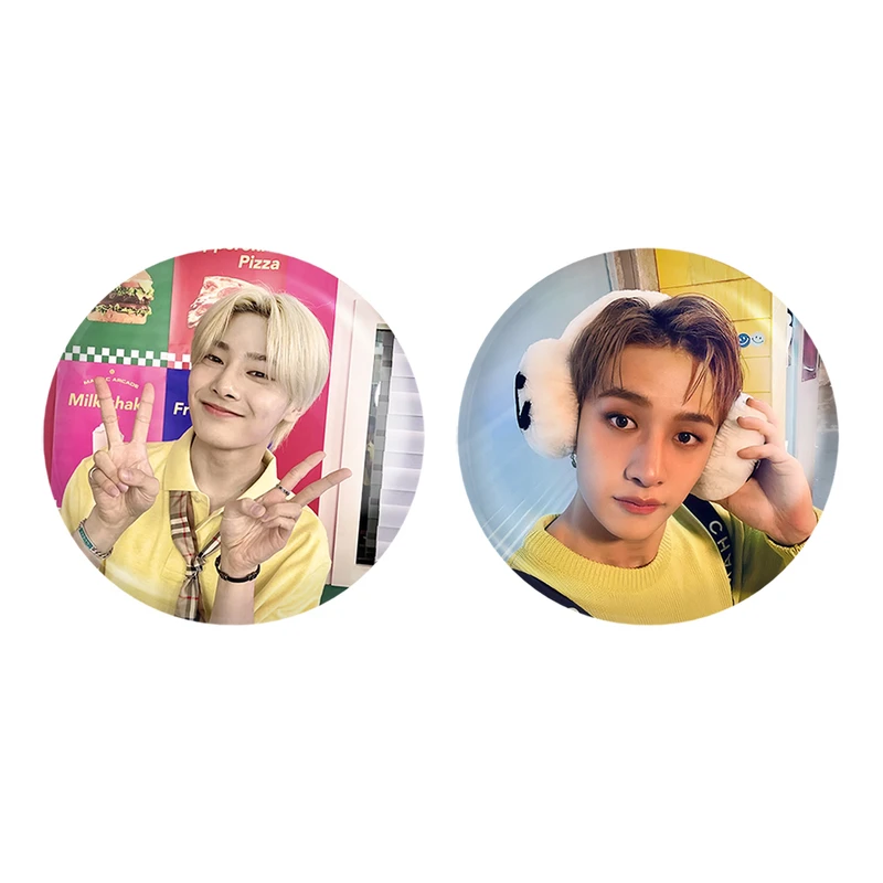 پیکسل خندالو مدل بنگ چان و آی ان گروه استری کیدز Stary Kids کد 1692816930 مجموعه 2 عددی