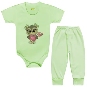 ست بادی و شلوار نوزادی کارانس مدل BSTG-3182