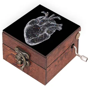 جعبه موزیکال مدل قلب کد N509