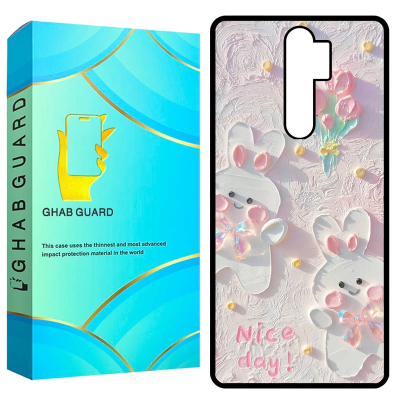 کاور قاب گارد طرح خرگوش مدل GCHPN8P مناسب برای گوشی موبایل شیائومی Redmi Note 8 Pro
